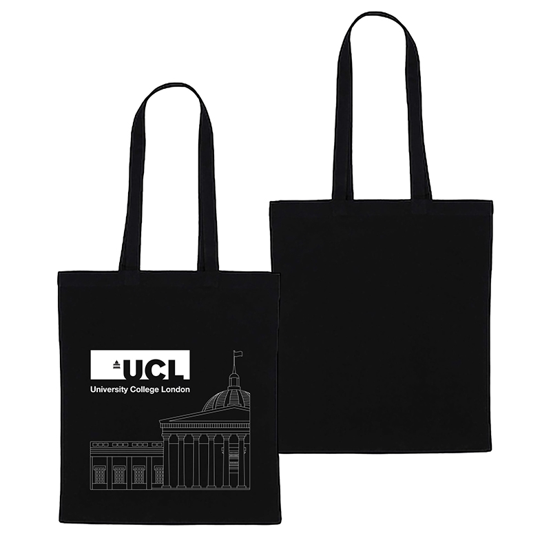 UCL Black Shopper Bag
